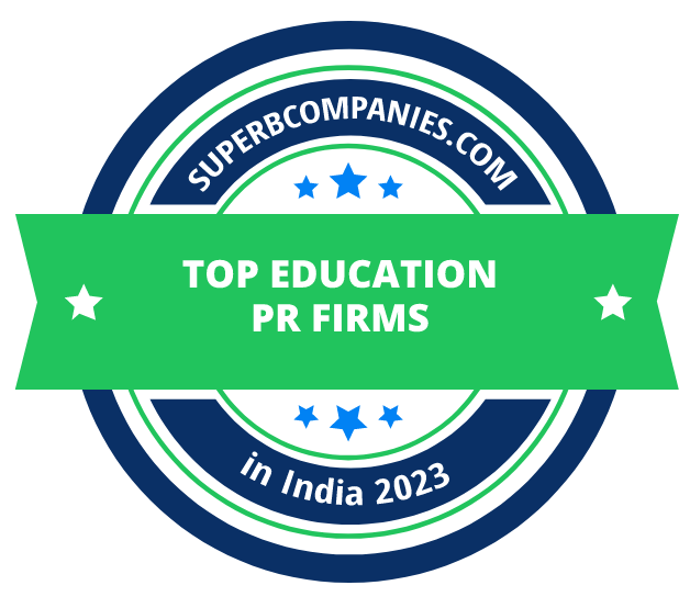 Top Education PR Companies in India badge
