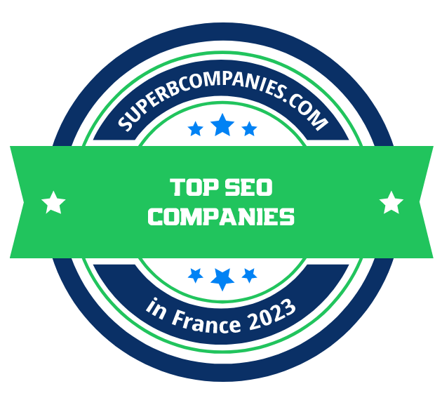 Top SEO Companies in France badge