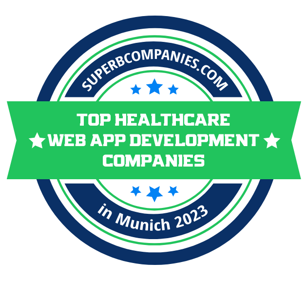 Top Healthcare Web Application Development Companies in Munich badge