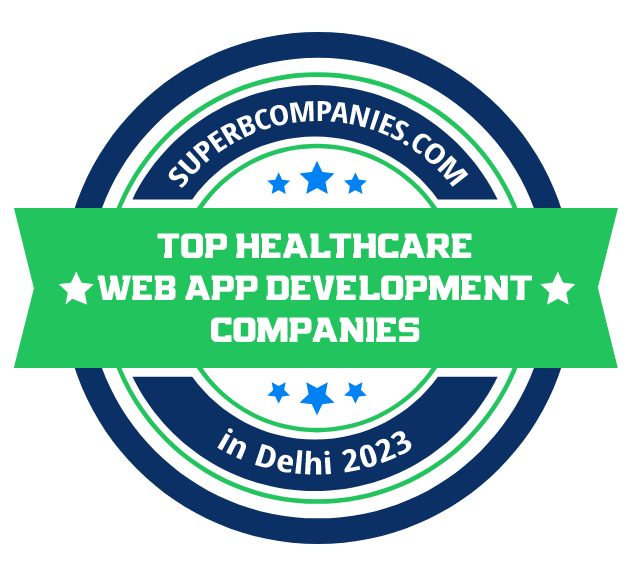Top Healthcare Web Application Development Firms in Delhi badge