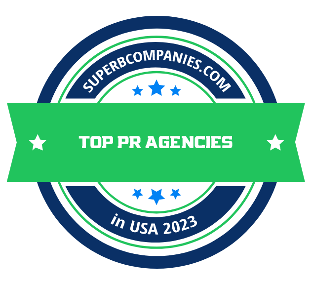 Top PR Agencies in the USA badge