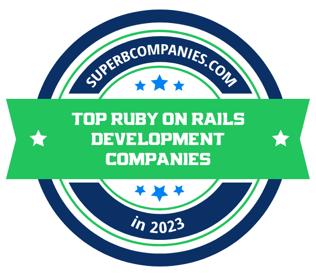 Top Ruby On Rails Development Companies badge