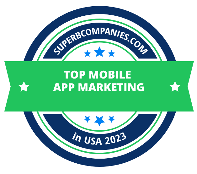 The Best Mobile App Marketing Companies in the USA badge