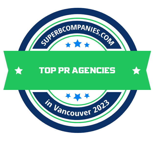 The Best PR Companies in Vancouver badge