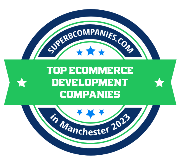 Top eCommerce Development Companies in Manchester badge