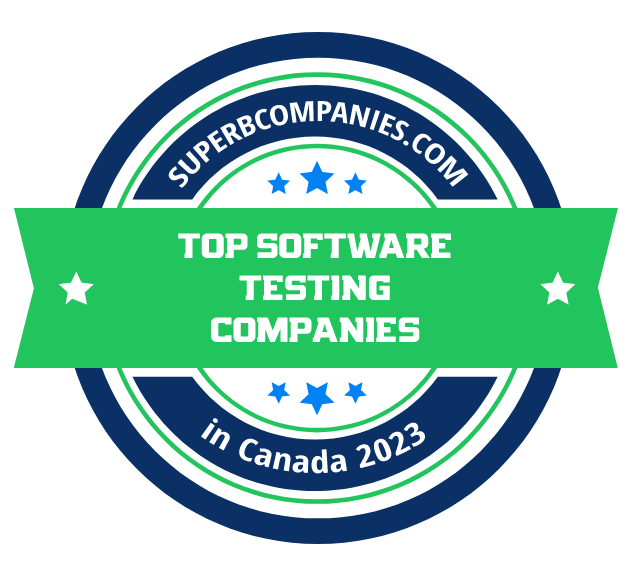 The Best Software Testing Companies in Canada badge
