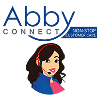 Abby Connect Live Receptionists logo