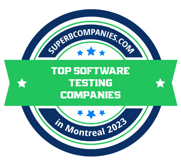 The Best Software Testing Companies in Montreal, Canada badge