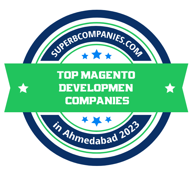 The Best Magento Development Companies in Ahmedabad badge