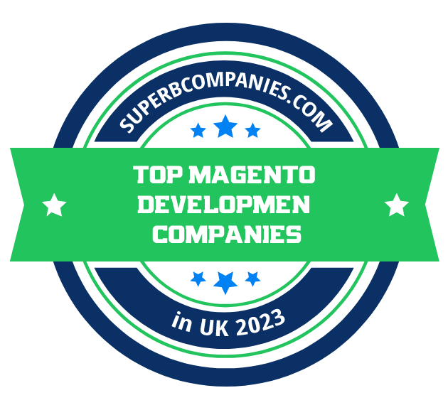 Magento Development Companies in the UK badge