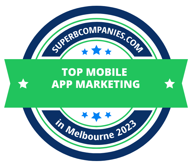 The Best Mobile App Marketing Companies in Melbourne badge
