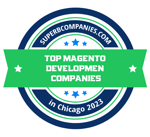The Best Magento Development Companies in Chicago badge
