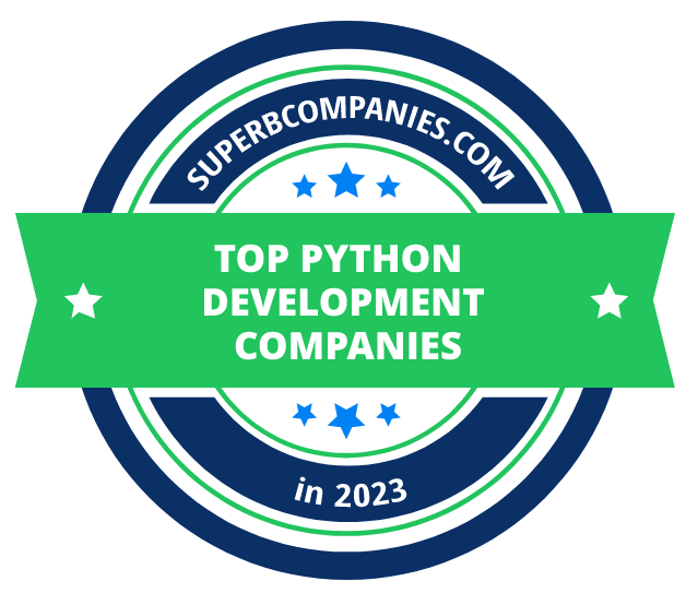 Top Python Development Companies badge