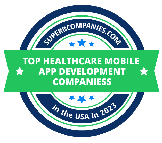 Top Healthcare Mobile App Development Companies in the USA badge