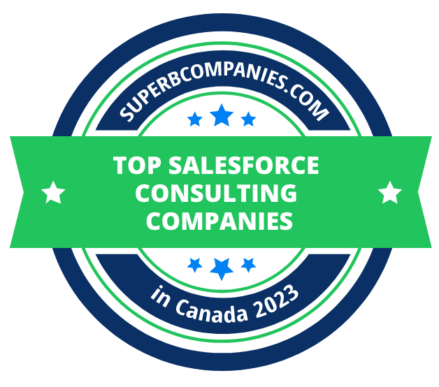 Top Salesforce Consulting Companies in Canada badge