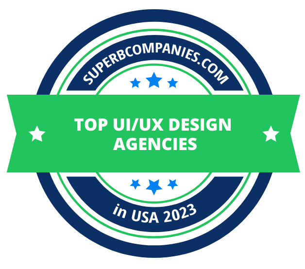 The Best UI/UX Design Companies in the USA badge