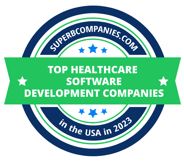 Top Healthcare Software Development Companies in the USA badge