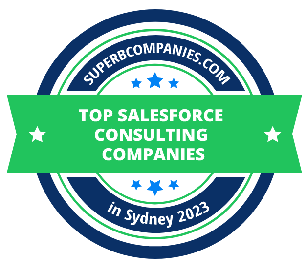 Best Salesforce Consulting Companies in Sydney badge