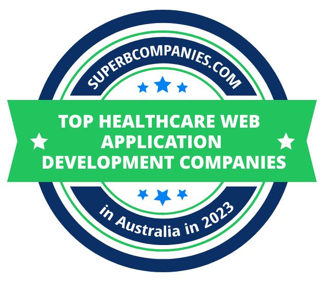 Top Healthcare Web Application Development Firms in Australia badge
