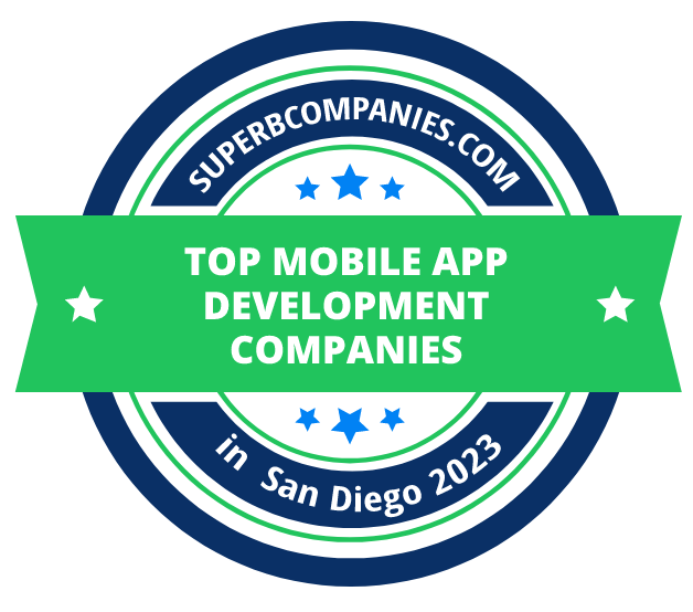 The Best Mobile App Development Companies in San Diego badge