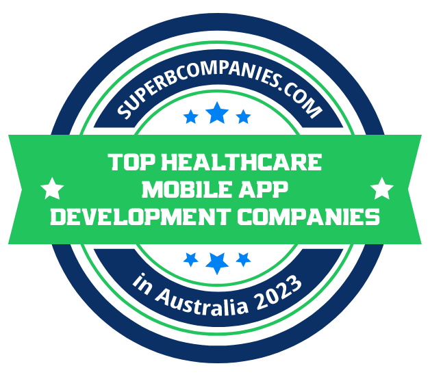 Top Healthcare Mobile App Development Companies in Australia badge