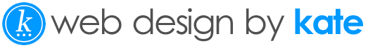 Web Design by Kate logo
