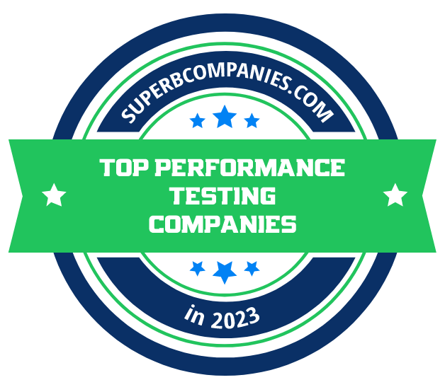 Top Performance Testing Companies badge
