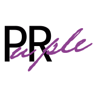 Purple PR logo