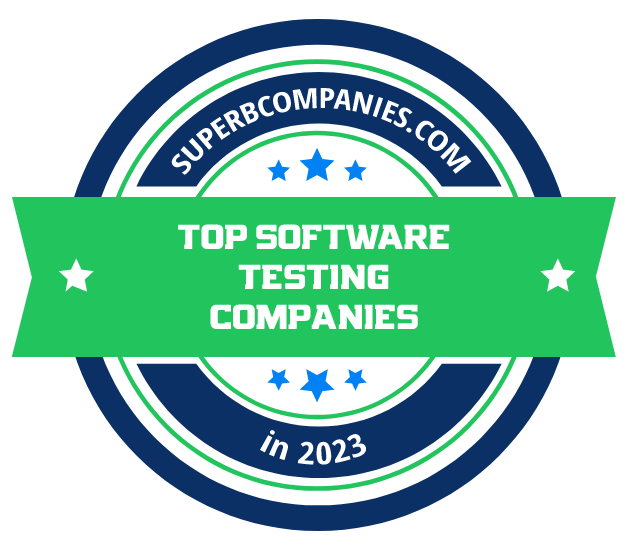 Top Software Testing Companies badge